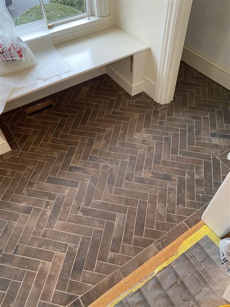 Herringbone Brick Tile Floor – Flooring Ideas