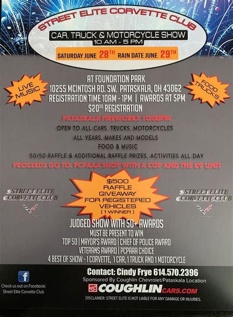 Car, Truck and Motorcycle Show, Foundation Park, Pataskala, 28 June ...