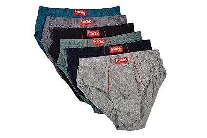 Buy VIP Frenchie Plus Men's Cotton Brief (Multicolour, Size-80cm ...