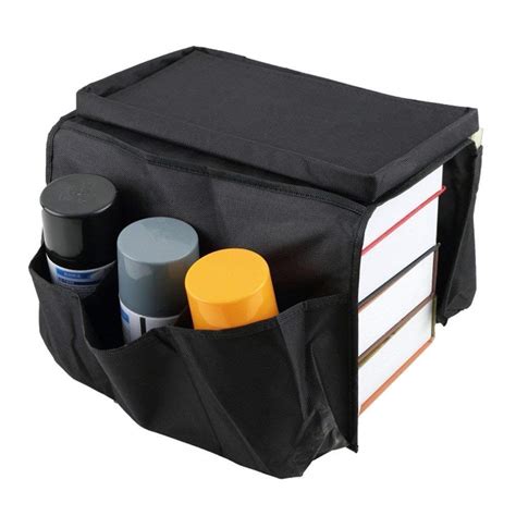 MICRONE Arm Rest Organizer -Sofa Couch Remote Control Holder Table ...