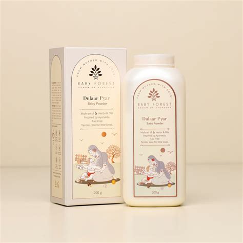 Buy Best Baby Powder Online - Talc Free - Dulaar Pyar | Baby Forest