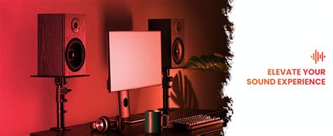 Audio Array AA-21 Desktop Mount Speaker Stands | 15KG Capacity