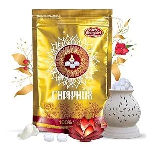 Gangotri Camphor 100 G Tablet Pouch Pack |Purifying & Pleasant ...