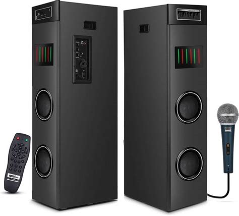 RZG B-30X Pro Peak Power Home Theater System 420 W Bluetooth Tower ...