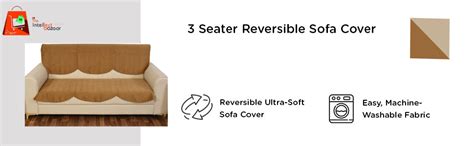 TIB Quilted Sofa Cover 5- to 6-Person Sofa| Velvet Sofa Cover 3 Seater ...