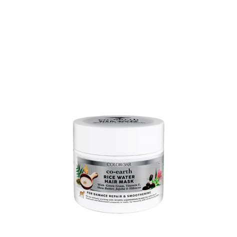 Colorbar Co-Earth Rice Water Hair Mask 200g I Goodness of Rice Ferment ...