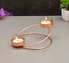 Taare Gol T-light Holder | Metal Tea Light Candle Stand