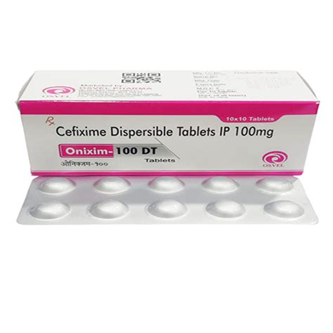 ONIXIM-100 DT Tablets Osvel Pharma