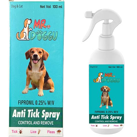 Anti-Tick Spray for Dogs (Safe & Strong) – Mrdoggu