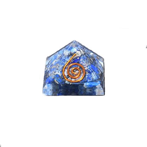 Buy Rudradivine Lapis Lazuli Crystal Orgone Gemstone Pyramid with ...