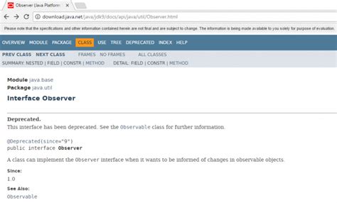 Image result for Java Observable