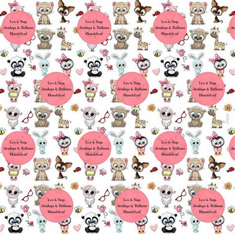 Get Personalised Wrapping paper Online – Popup Kids