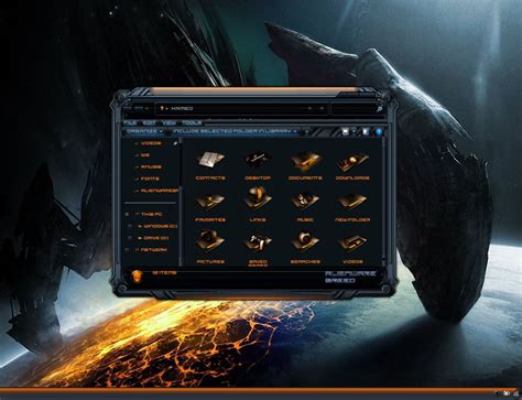 Alienware Skin Pack for Windows 10 的图像结果