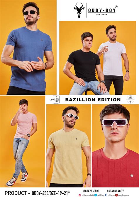 455 Oddy Boy Knit Mens Tshirts – Kavya Style Plus