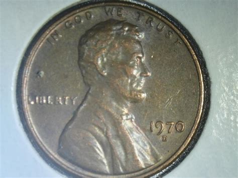 1970 D Lincoln Cent w/ Floating Roof - For Sale, Buy Now Online - Item ...