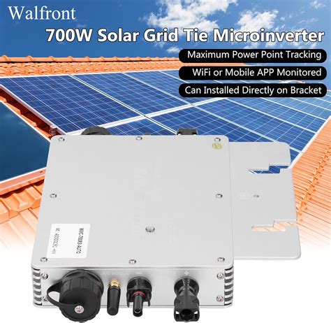 Walfront 700W Grid Tie Microinverter with WiFi Control and India | Ubuy