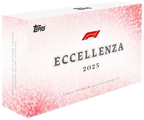 2025 TOPPS F1 ECCELLENZA HOBBY BOX