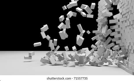 Image result for Exploding Brick Wall