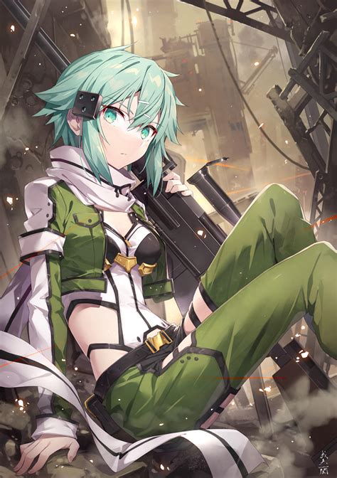Sinon | Sword Art Online | Know Your Meme