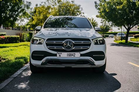 Rent Mercedes Benz GLE White in Dubai - SUV - Octane.Rent