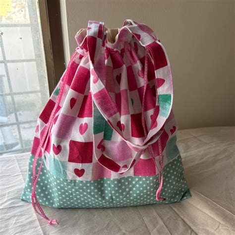 Drawstring Project Bags – A Bee In the Garden