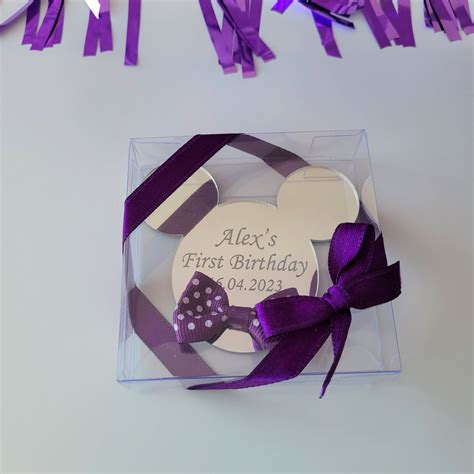 Minnie Mouse Ears Party Favors, Personalized Birthday Favors, Mickey ...