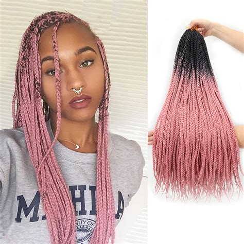 Box Braids Color