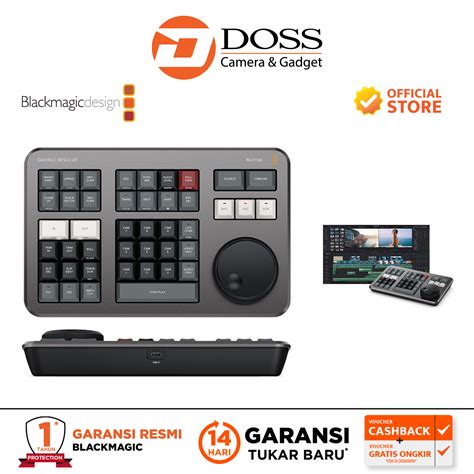 Jual Blackmagic Design DaVinci Resolve Speed Editor Free DaVinci ...