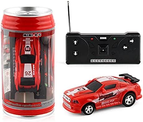 Webby Mini Coke Can High Speed RC Micro Racing Car, Assorted : Amazon ...