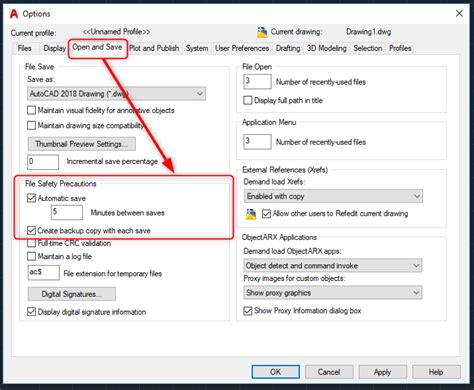 Image result for How to Save File in AutoCAD Automatically