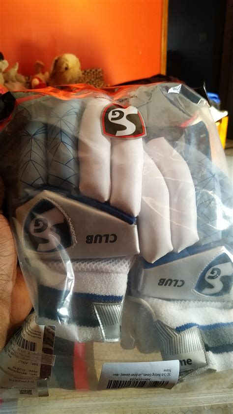 Buy SG Club Cricket Batting Gloves Combo (Club Batting Gloves + Club ...