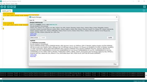 Image result for Arduino Board Manager