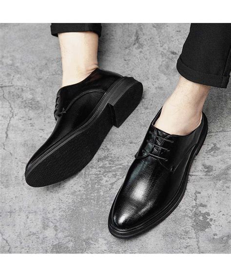 mens black dress shoes