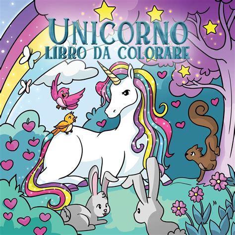 Buy Unicorno libro da colorare: Per bambini dai 4 agli 8 anni (Album Da ...