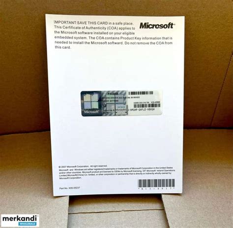 Windows Server 2022 RDS 50CAL Device COA Sticker Physical - Spain, New ...