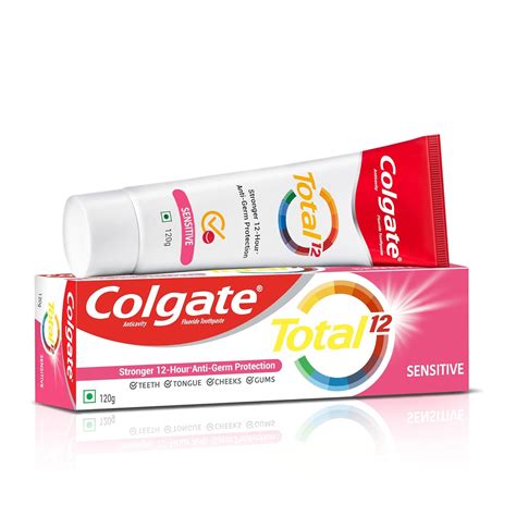 Buy Colgate Total Sensitive Anti-Germ Protection Toothpaste - 120g ...