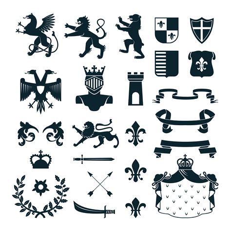 Heraldry Coat Of Arms Symbols