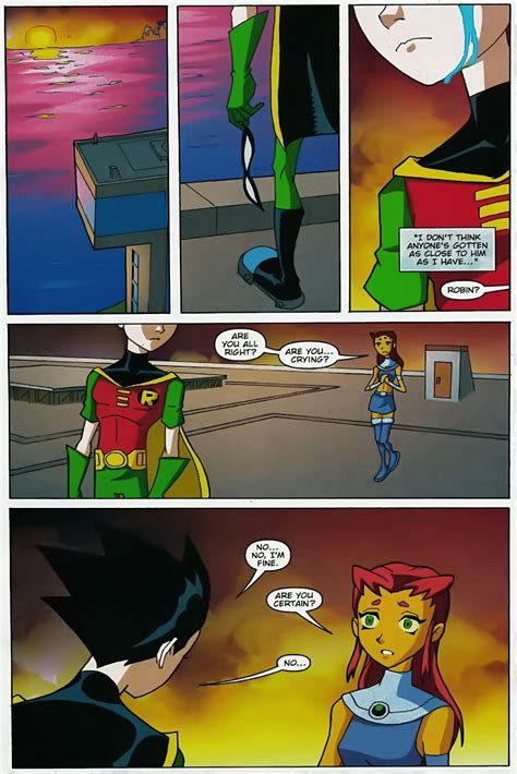 Robin, on his parents' death anniversary. Narrated by Batman. (Teen ...