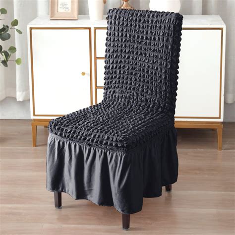 Anchor Grey Turkish Bubble Chair Cover with Frill | HOKIPO – HOKIPO ...