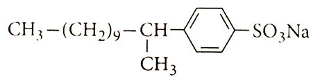 Which of the following is na example of non-biodegradable detergent?