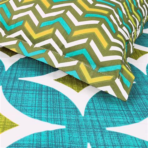 Divine Casa 144 TC 100% Cotton Single Bedsheet with 1 Pillow Cover ...