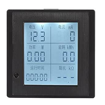DC Voltmeter Ammeter, Current Tester Strong and Durable Variety of ...