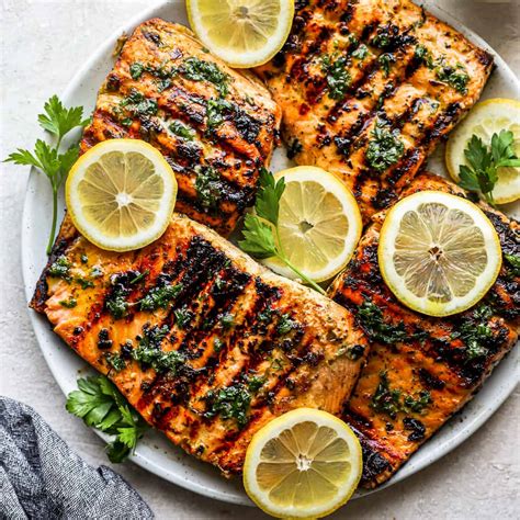Grilled Salmon Recipe Grilled Salmon With Skin (Perfect Crispy