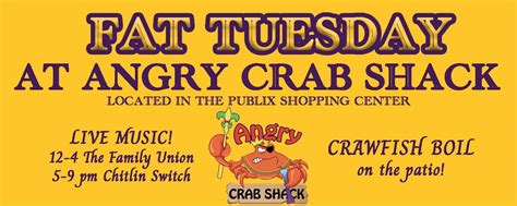 Angry Crab Shack Fat Tuesday🦞🎭, 25751 Perdido Beach Boulevard, Orange ...
