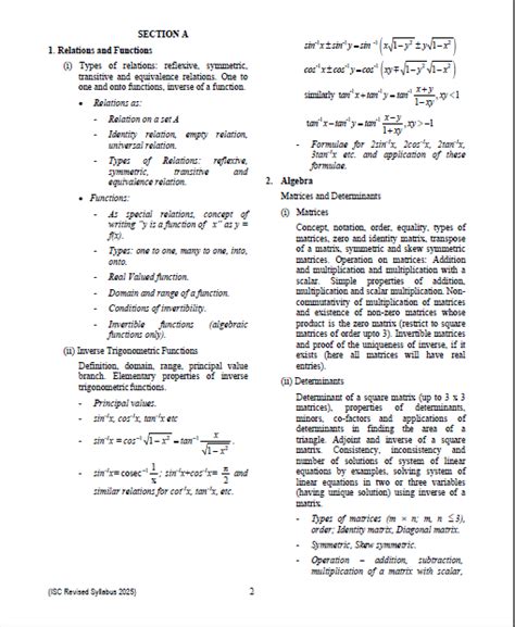 Image result for Math ISC Class 12th Math Viva