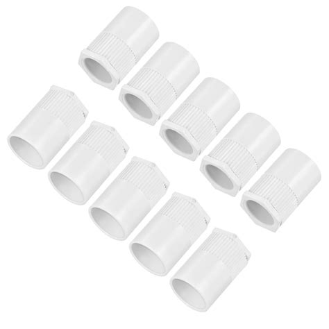 Buy sourcing 10PCS Conduit Adaptor Male PVC Lock Nut for 25mm Tube Dia ...
