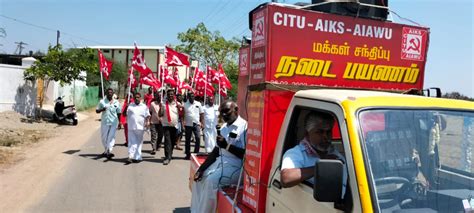 TN: Thousands of Workers and Farmers Head to Delhi for April 5 Rally ...