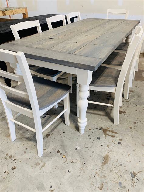 Gray And White Kitchen Table And Chairs at Theresa Scott blog