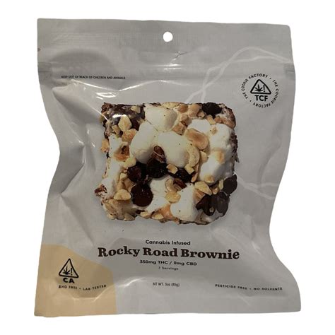 350mg Rocky Road Brownie - Good Roots Cannabis