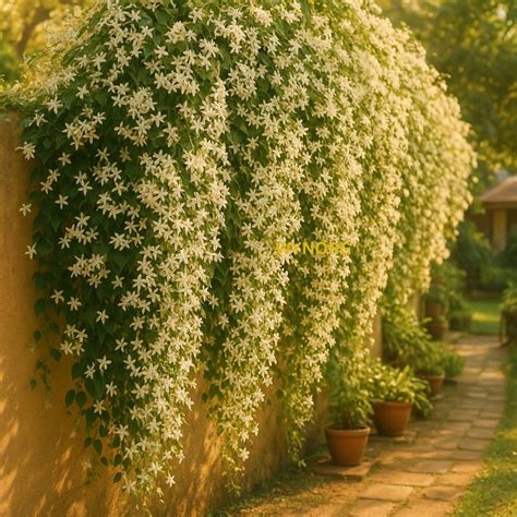 WYNORG Manimulla Jasmine Creeper Plant – Fragrant Flowering Vine for ...